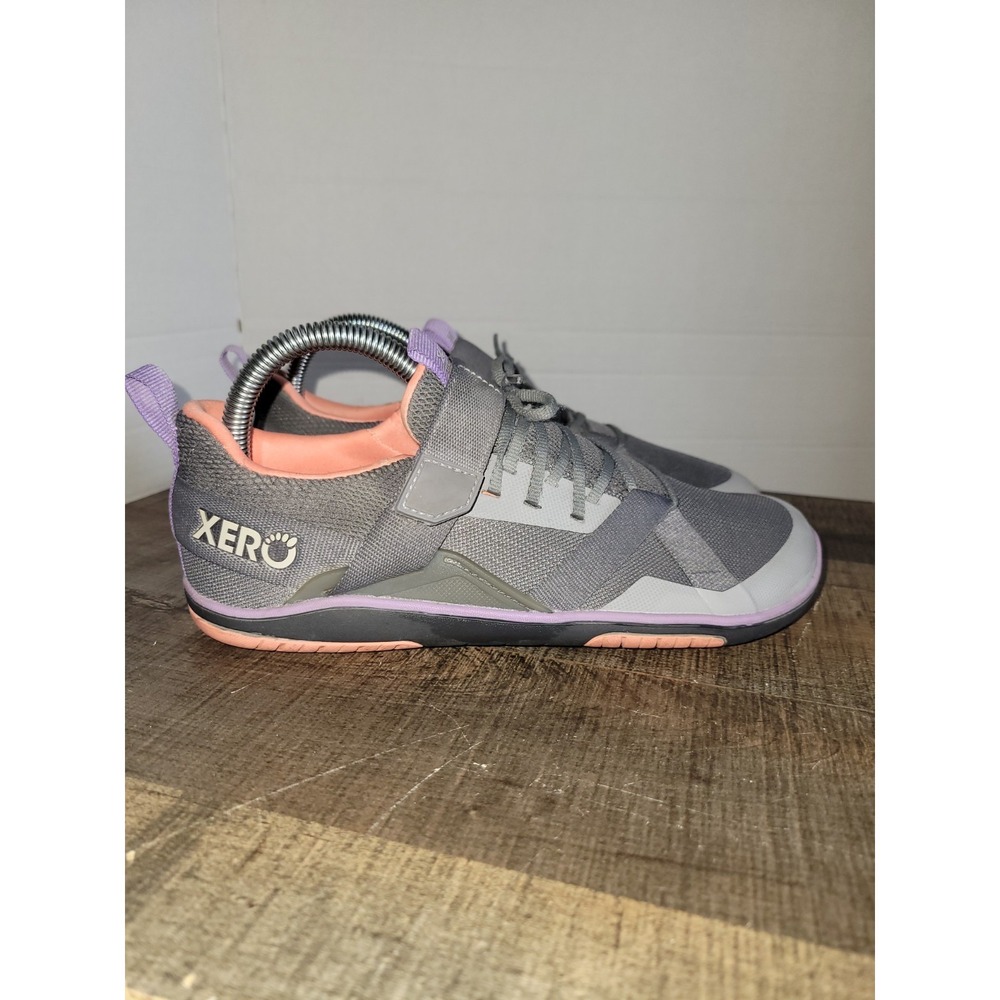 Xero Shoes Forza Trainer Barefoot Shoes Womens Size 6.5 Frost Gray Minimalist